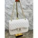 Chanll Model Marka Çanta - 30*20 - 001-Beyaz