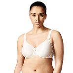 Chantelle – Bayan Sütyen Hedona – Şekillendirilmiş Easy-Fit Sütyen – İnce bir siluet için minimizer sütyen – Süslü Guipure – Görünmez fildişi (fildişi 35) 80C