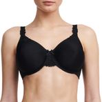 Chantelle – Bayan Sütyen Hedona – Şekillendirilmiş Easy-Fit Sütyen – İnce bir siluet için minimizer sütyen – Süslü Guipure – Görünmez Siyah (11) 75F