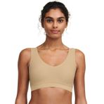Chantelle – SoftStretch Büstiyer Soft Cups – Dikişsiz Sütyen Tek Beden – %100 Görünmez ve Ultra Rahat – Optimum Taşıma konforu – Mükemmel Oturma fildişi (nude wu) 85D (Üretici Bedeni: XL/XXL)