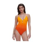 Chantelle Turuncu - Sarı Mayo, L/XL, 5003285363, Turuncu - Sarı, Kadın