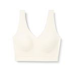 Chantelle Yumuşak şerit, büstiyer, yumuşak kuplu, V yaka, görünmez iç çamaşırı, kadınlar için, Bej, XL-XXL