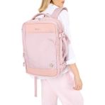 Chantria CB00606 Çok Amaçlı Suya Dayanıklı Premium Anne-Bebek Kadın Sırt Çantası Laptop Çantası - Pembe