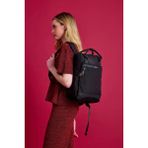 Chantria CB00639 Çok Amaçlı Suya Dayanıklı Premium Anne-Bebek Kadın Sırt Çantası Laptop Çantası - Siyah