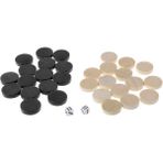 Chaoduo Shop 1.9cm Tarzı Ahşap Satranç Taşları Çocuklar Yetişkinler Günlük Dama Tavla Taşları Ev Partisi Masa Oyunu Oyuncaklar Ev Seyahati Için (Yurt Dışından) - Uluslararası satranç - Renkli