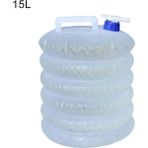 Chaoduo Shop 15L Tarzı L Beyaz Gıda Sınıfı Plastik Katlanabilir Su Kovası Çanta Şişe Konteyner Kamp Yürüyüşü Için Açık Taşınabilir Su Deposu (Yurt Dışından)
