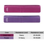 Chaoduo Shop 2 Parça Set 70LB Tarzı 105LB Uzun Direnç Döngü Bandı Seti Unisex Fitness Yoga Elastik Bantlar Kalça Daire Uyluk Squat Band Ev Için Egzersiz Spor Salonu Ekipmanları (Yurt Dışından) - 1 Adet - Renkli