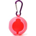 Chaoduo Shop 2-Pembe Tarzı Ortable Golf Topu Koruyucu Tutucu Kapak Golf Topu Silikon Çift Kılıf Kapak Golf Eğitim Spor Aksesuarları 6 Renk (Yurt Dışından)