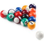 Chaoduo Shop 25 mm Tarzı 25 mm 38 mm Çocuk Bilardo Masa Topları Set Reçine Polyester Reçine Küçük Küçük Havuz Cue Topları Tam Set Sıcak Satmak (Yurt Dışından) - Renkli