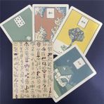 Chaoduo Shop 40 Adet TS112 Tarzı Yeni Stil Yeşil Glifler Lenormand Tarot Kartları Pdf Rehberlik Destesi Kehanet Eğlence Partileri Masa Oyunu Destekleri (Yurt Dışından) - Renkli