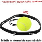 Chaoduo Shop 60G Top Seti B Stili Boks Refleks Hız Yumruk Topu Sanda Boxer Yükseltme Reaksiyon Kuvveti El Göz Eğitim Seti Stres Spor Salonu Boks Muay Thai Egzersiz (Yurt Dışından) - Beyaz