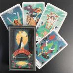 Chaoduo Shop 78 Adet TT95 Tarzı Yeni Stil Yeşil Glifler Lenormand Tarot Kartları Pdf Rehberlik Destesi Kehanet Eğlence Partileri Masa Oyunu Destekleri (Yurt Dışından) - Renkli