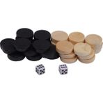 Chaoduo Shop Ahşap Satranç Pieceeces Taslaklar Masa Oyunu Satranç Taşları Taslaklar ve Damalar ve Tavla Satranç Parçası Çocuklar Öğrenme Kampı (Yurt Dışından) - Uluslararası satranç - Renkli