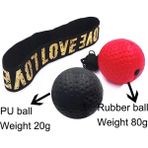 Chaoduo Shop Aşk-3 Adet Tarzı 3 Adet Boks Refleks Hız Yumruk Topu Mma Sanda Yükseltme Reaksiyonu El Göz Eğitimi Spor Salonu Muay Thai Fitness Egzersiz Kutusu Aksesuarları (Yurt Dışından) - Beyaz