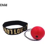 Chaoduo Shop Çocuk A Tarzı Boks Refleks Hız Yumruk Topu Mma Sanda Yükseltme Reaksiyonu El Göz Eğitimi Spor Salonu Muay Thai Fitness Egzersiz Kutusu Aksesuarları (Yurt Dışından) - Beyaz