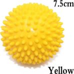 Chaoduo Shop Fildişi Tarzı 7.cm Pvc Dikenli Masaj Topları Rulo Yoga Fitness Topları Kas Relax Tetik Noktası El Ayak Omurga Rölyef Sağlıklı Bakım Aracı (Yurt Dışından) - Renkli