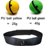 Chaoduo Shop Gök Mavisi Tarzı Boks Refleks Hız Yumruk Topu Mma Sanda Boksör Yükseltme Reaksiyon Kuvveti El Göz Eğitim Seti Stres Spor Salonu Boks Muay Thai Egzersiz (Yurt Dışından) - Beyaz