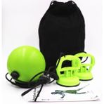Chaoduo Shop Hızlı Top Stili Ayarlanabilir Vantuz Boks Refleks Hız Topu Muay Thai Mma El Göz Tepki Eğitimi Yumruk Dövüş Topu Dekompresyon Egzersizi (Yurt Dışından) - Beyaz