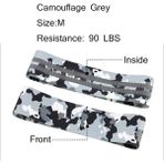 Chaoduo Shop Kamuflaj Gri M Stili Kalça Direnç Bantları Leopar Baskılı Ganimet Bacak Egzersiz Elastik Bantlar Fitness Salonu Yoga Germe Eğitim Egzersiz Ekipmanları (Yurt Dışından) - 1 Adet - Renkli