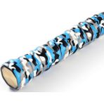 Chaoduo Shop Kamuflaj Mavi Tarzı Kamuflaj Teri Emen Salma El Tutkal Delme Kaymaz Nefes Alabilir Tenis Badminton Overgrips Bant (Yurt Dışından) - Renkli - 0,5 kg