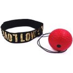 Chaoduo Shop Kırmızı Stil Boks Refleks Hız Yumruk Topu Mma Sanda Boksör Yükseltme Tepki Kuvveti El Göz Eğitim Seti Stres Boks Topu Muay Thai Egzersizi (Yurt Dışından) - Beyaz