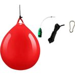 Chaoduo Shop Kırmızı Stil Pu Deri Boks Boks Torbası Speedball Tavan Topu Spor Hız Boks Torbaları Yumruk Egzersiz Fitness Eğitim Topları Ekipmanları (Yurt Dışından) - Beyaz