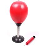 Chaoduo Shop Kırmızı Stil Yumruk Boks Torbası Hız Topu Standı Boks Eğitim Uygulama Pompası Yetişkin Mini Şişme Pu Deri Spor Fitness Ekipmanları (Yurt Dışından) - Beyaz