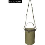 Chaoduo Shop Küçük Yeşil Stil Gaz Tankı Koruyucu Kılıf Yakıt Silindir Pişirme Koruyucu Saklama Çantası Dayanıklı Açık Kamp Gaz Depolama Kapağı (Yurt Dışından)