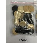Chaoduo Shop L-2.4cm Şekillendirme Yeni Ahşap Taslak Dama Tavla Satranç Taşları Çocuklar Için 2 Zarlı Günlük Masa Oyunu Zeka Oyunları Eğlenceli (Yurt Dışından) - Uluslararası satranç - Renkli