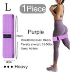 Chaoduo Shop L-Ağır Mor Tarzı Değerli Pcs Elastik Lastik Bantlar Kadın Erkek Fitness Salonu Ev Direnç Patik Band Kalça Daire Genişletici Egzersiz Için Set (Yurt Dışından) - Renkli - Standart