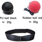 Chaoduo Shop Lacivert Tarzı Boks Refleks Hız Yumruk Topu Mma Sanda Boksör Yükseltme Reaksiyon Kuvveti El Göz Eğitim Seti Stres Spor Salonu Boks Muay Thai Egzersiz (Yurt Dışından) - Beyaz