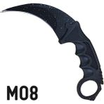 Chaoduo Shop M08 Stili Kılıf ile Açık Olecranon Boyun Bıçağı Kaplan Dişi Gerçek Oyun Bıçağı Hayatta Kalma Aracı Bıçağı Kamp Aleti Kulübü Dart Oyuncak 10 Renk (Yurt Dışından) - Renkli