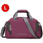 Chaoduo Shop Mor L Tarzı Erkekler Wome Yeni Spor Çantası Moda Seyahat Plaj Çantaları Gecelik Çanta Sac De Sport Femme Su Geçirmez Fitness Eğitim Çantası Adam (Yurt Dışından) - Renkli