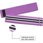 Chaoduo Shop Mor Tarzı 3 Parça Fitness Lastik Bantları Direnç Bantları Genişletici Lastik Bantlar Fitness Için Elastik Bant Fitness Bandı Eğitimi Mini Band (Yurt Dışından) - Renkli - Standart
