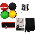 Chaoduo Shop No.13 Tarzı Ayarlanabilir Vantuz Boks Refleks Hız Topu El Göz Tepki Eğitimi Yumruk Dövüş Topu Fitness Ekipmanları Aksesuarları (Yurt Dışından) - Beyaz