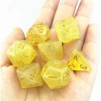 Chaoduo Shop No.13 Tarzı Et Çok Yönlü Zar D&d D4 D6 D8 D10 D% D12 D20 Çokyüzlü Trpg Oyunları Zar Seti Masa Oyunu Eğlencesi Zar (Yurt Dışından) - Renkli