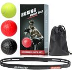 Chaoduo Shop No.15 Tarzı Ayarlanabilir Vantuz Boks Refleks Hız Topu El Göz Tepki Eğitimi Yumruk Dövüş Topu Fitness Ekipmanları Aksesuarları (Yurt Dışından) - Beyaz
