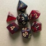 Chaoduo Shop No.3 Tarzı Et Çokyüzlü Zar Masa Oyunu Zar Oyunu Dragons Dnd Rpg Mtg D4-D20 Için Çok Renkli Oynama (Yurt Dışından)