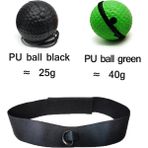 Chaoduo Shop Ordu Yeşili Tarzı Boks Refleks Hız Yumruk Topu Mma Sanda Boksör Yükseltme Reaksiyon Kuvveti El Göz Eğitim Seti Stres Spor Salonu Boks Muay Thai Egzersiz (Yurt Dışından) - Beyaz