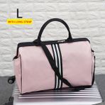 Chaoduo Shop Pembe L Kayış Stili Kadın Gecelik Haftasonu Spor Çantası Bayanlar Şerit Yaga Büyük Seyahat Çantası Hafif Erkekler Katlanabilir Açık Çanta Kore XA37WB (Yurt Dışından) - Renkli
