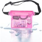 Chaoduo Shop Pembe Tarzı 3 Katmanlar Su Geçirmez Sızdırmazlık Drift Dalış Yüzme Bel Çantası Kayak Snowboard Sualtı Kuru Omuz Çantası Telefon Fanny Paketi Için (Yurt Dışından) - Renkli