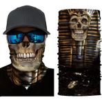 Chaoduo Shop S630 Stili Süper Kahraman Venom Joker Kafatası 3D Dikişsiz Bandana Motosiklet Bisiklete Binme Yarım Yüz Maskesi Buffs Eşarp Kadın Erkek Işlevli Boyun Sıcak (Yurt Dışından)