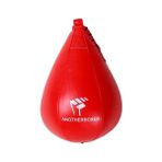 Chaoduo Shop Sadece Kırmızı Top Stili Boks Hız Topu Çift Uçlu Yetişkin Çocuk Boks Torbası Döner Pu Yumruk Armut Spor Fitness Sanda Muay Thai Eğitim Ekipmanları (Yurt Dışından) - Beyaz