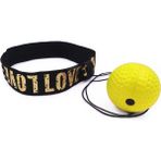 Chaoduo Shop Sarı Stil Boks Refleks Hız Yumruk Topu Sanda Boksör Yükseltme Tepki Kuvveti El Göz Eğitim Seti Stres Spor Salonu Boks Muay Boks Topu (Yurt Dışından) - Beyaz