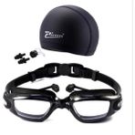 Chaoduo Shop Şeffaf Siyah Stil Optik Yüzme Gözlükleri + Rx -Rx Reçeteli Yüzme Gözlükleri Yetişkinler Çocuklar Miyopi Yüzme Gözlükleri Ücretsiz Kapaklı Kulak Tıkaçları Maskesi (Yurt Dışından) - Renkli