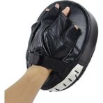 Chaoduo Shop Siyah Stil Muay Thai Mma Taekwondo Dövüş Sanatları Sanda Boks Eğitimi Hedef Boks Tekme Boks Torbası Tekme Pedi Ayak Hedef Eğitim Eldiveni (Yurt Dışından) - Beyaz