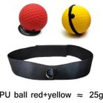 Chaoduo Shop Stili Temizle Boks Refleks Hız Yumruk Topu Mma Sanda Boksör Yükseltme Reaksiyon Kuvveti El Göz Eğitim Seti Stres Spor Salonu Boks Muay Thai Egzersiz (Yurt Dışından) - Beyaz