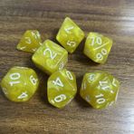 Chaoduo Shop Stili Temizle Et Çokyüzlü Zar Masa Oyunu Zar Oyunu Dragons Dnd Rpg Mtg D4-D20 Için Çok Renkli Oynama (Yurt Dışından)