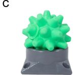 Chaoduo Shop Tek Beden Yeşil Stil Taşınabilir Pvc Dikenli Tetik Noktası Masaj Topu Ayak El Kas Yoga Ağrı Fitness Bakım Topları Derin Rölyef Relax Q9L5 (Yurt Dışından)