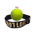 Chaoduo Shop Tenis Topu Tarzı Boks Refleks Hız Yumruk Topu Mma Sanda Boksör Yükseltme Reaksiyon Kuvveti El Göz Eğitim Seti Stres Spor Salonu Boks Muay Thai Egzersiz (Yurt Dışından) - Beyaz